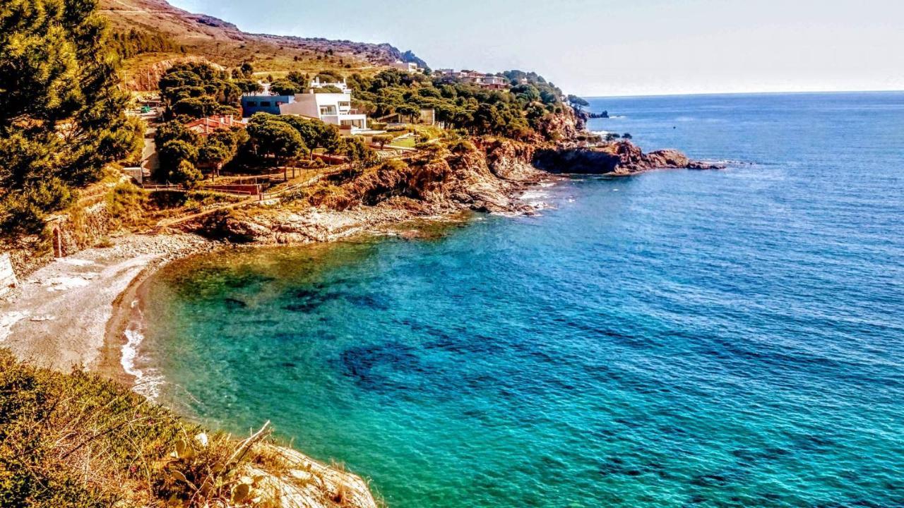 Caseta De Pescadors A Les Cales De Colera, 2ª Linea De Mar Exterior photo
